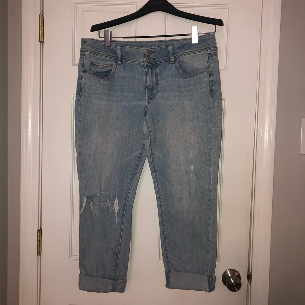 American Eagle Distressed Jeans Light Jeans